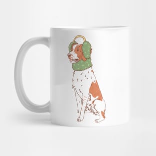 Cozy Brittany Spaniel Mug